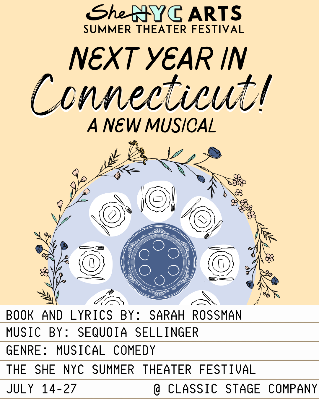 Next Year in Connecticut! A New Musical